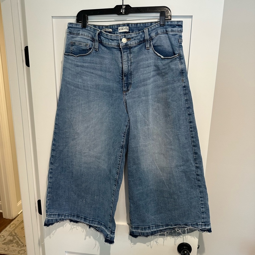 Ava and Viv Denim Culottes